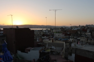 Sunrise over Tangier